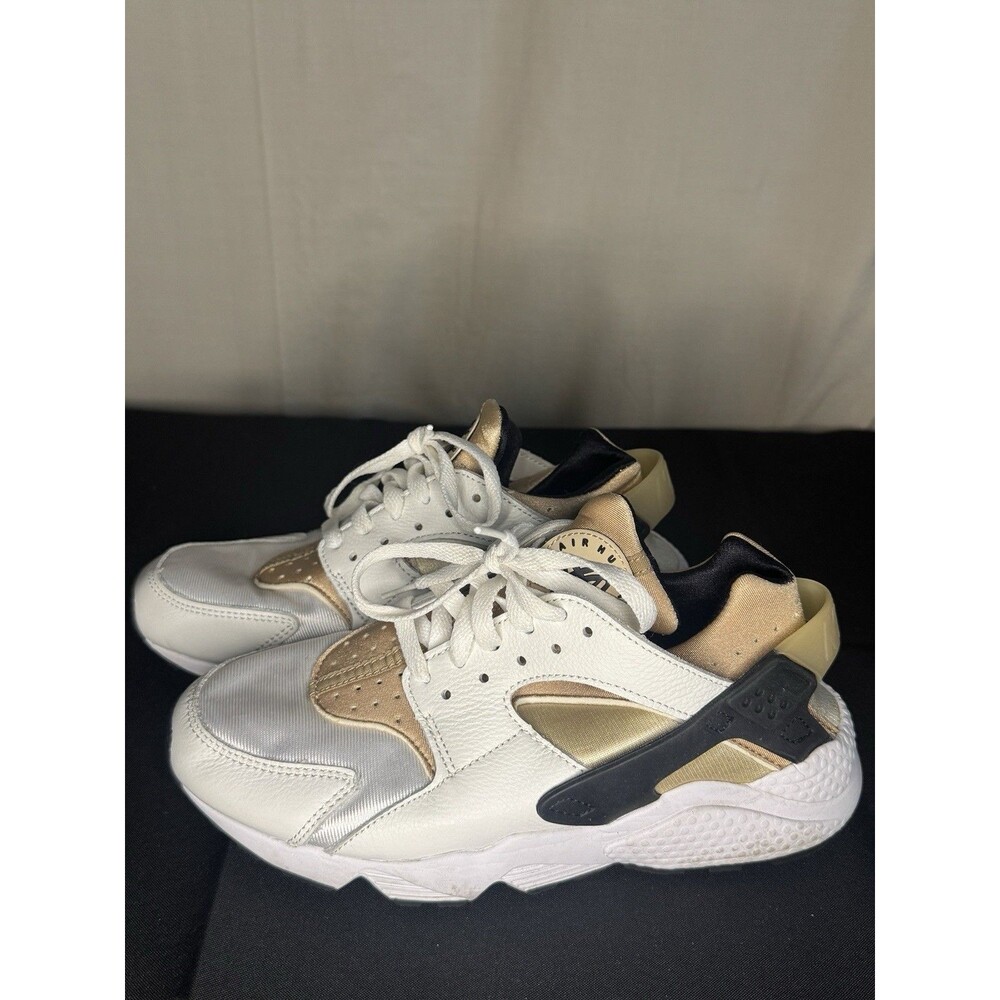 Nike Air Huarache White Sandrift White/Black/Hemp Low Top Womens DH4439-108